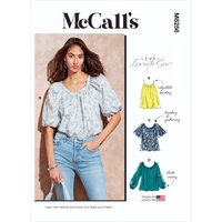Patron Mc Call's M8256A Top Toutes Tailles - McCall's - Mondial Tissus
