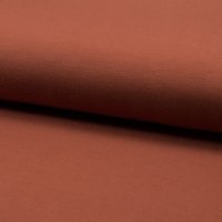 Maille Jersey de bambou uni terracota - Mondial Tissus