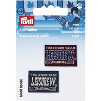 Écusson thermocollant Leisure Wear - Prym - Mondial Tissus