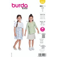 Patron Burda N °9226 robe enfant - Burda - Mondial Tissus