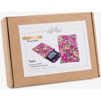Kit couture DIY - Liberty trousse rangement liseuse rose - Com'1 idée - Mondial Tissus