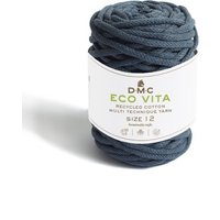 Pelote de fil Eco Vita 12 - coton recyclé denim n°76 - DMC - Mondial Tissus