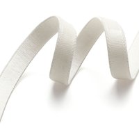 Elastique anti-glisse satiné blanc - MT - Mondial Tissus