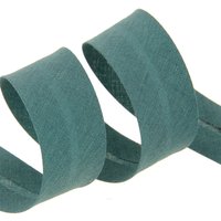 Biais replié 20 mm bleu acier - MT - Mondial Tissus