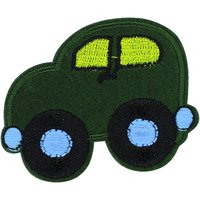 Écusson voiture vert foncé - Mondial Tissus