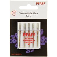 Aiguilles Pfaff broderie titane 80 - Pfaff - Mondial Tissus