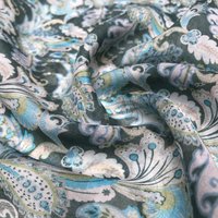 Tissu Liberty soie fleurs - Liberty - Mondial Tissus