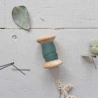 Biais viscose plumetis Dobby cactus - Atelier Brunette - Atelier Brunette - Mondial Tissus