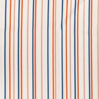 Coupon rayures rouge et bleu sur fond rose clair - MT - Mondial Tissus