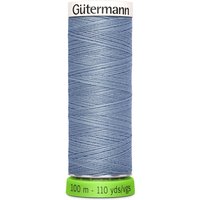 Bobine de fil recyclé rPET 100m universel / points déco fins bleu 64 - Gutermann - COL 64 - Gütermann - Mondial Tissus