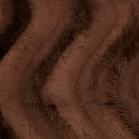 Tissu velboa uni marron - Mondial Tissus