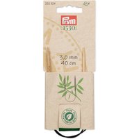 Aiguille à tricoter circulaire 40 cm, 3 mm - Prym - Mondial Tissus