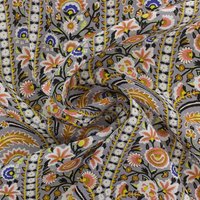 Tissu Liberty soie crêpe fleurs - Liberty - Mondial Tissus