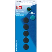Boutons à recouvrir, 15mm, noir - Prym - Mondial Tissus