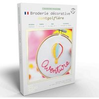 French kits broderie décorative - Montgolfière - Les French Kits - Mondial Tissus