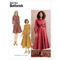 Patron Butterick B6702A5 Robe Femme 34-42 - Butterick - Mondial Tissus