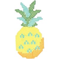 Thermocollant Récréatys ananas pixel - Frou Frou - Mondial Tissus