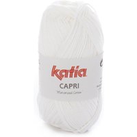Pelote de fil à tricoter Capri blanc - Katia - Katia - Mondial Tissus
