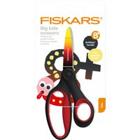 Ciseaux enfant softgrip 15 cm rouge et noir - Fiskars - Fiskars - Mondial Tissus