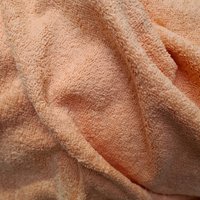 Tissu éponge coton Bonie corail pastel - Mondial Tissus