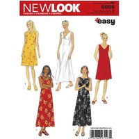 Patron New Look 6866 - robe femme - Newlook - Mondial Tissus