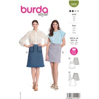 Patron Burda jupe 34-44 Réf B 5930 - Burda - Mondial Tissus