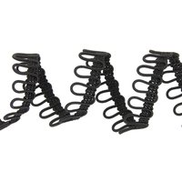 Elastique boutonnière noir 17 mm - MT - Mondial Tissus