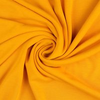 Tissu molleton Alpfleece envers polaire uni jaune curry - Mondial Tissus