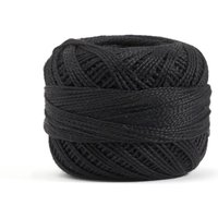 Pelote perlé 10gr noir col 436 - MT - Mondial Tissus