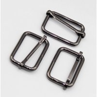 Lot de 5 rectangles avec barre pour sac canon de fusil - 40 mm - Mondial Tissus