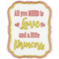 Écusson All You Need Is Love - Mondial Tissus