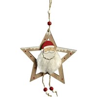 Suspension etoile pere noel - MT - Mondial Tissus