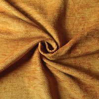 Tissu velours chenille jaune qualité siège - Mondial Tissus
