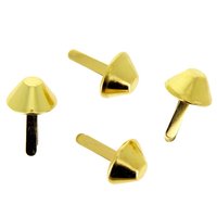 Patins de sac dorés 15 mm - MT - Mondial Tissus