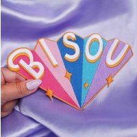 Patch thermocollant bisou XL - Malicieuse - Malicieuse - Mondial Tissus