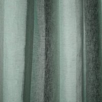 Tissu voile grosses rayures vert Canyon grande largeur - Linder - Mondial Tissus