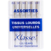 Aiguilles universelles machine - Mondial Tissus