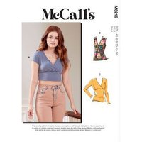 Patron McCALL's M8219F5 Top Femme 44-52 - McCall's - Mondial Tissus