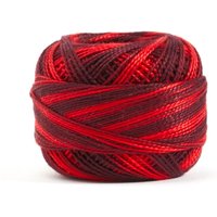 Pelote perlé 10gr rouge clair et foncé - MT - Mondial Tissus