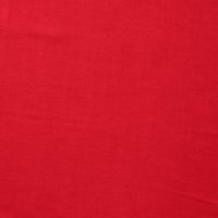 Tissu voile lin viscose fluide rouge - Mondial Tissus
