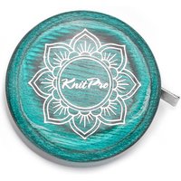 Ruban de mesure enrouleur sarcelle - Knit Pro - Knit Pro - Mondial Tissus