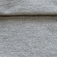 Tissu thermique LOURD bouclette envers polaire gris - Mondial Tissus