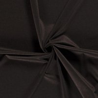 Maille Milano unie effet brillant marron foncé - Mondial Tissus