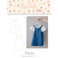 Patron Pixie robe enfant de 2 à 12 ans - Lise Tailor - Lise Tailor - Mondial Tissus