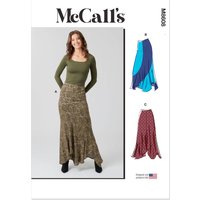 Patron M8608K5 jupe cheville pour femme du 36 au 44 - Mc Call's - McCall's - Mondial Tissus