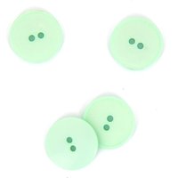 Boutons plats 2 trous vert pastel 23 mm - MT - Mondial Tissus