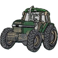 Écusson tracteur ver - Mondial Tissus