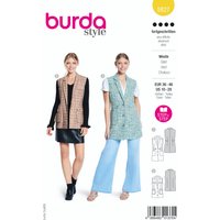 Patron Burda N° 5827 gilet T 36 à 46 - Burda - Mondial Tissus