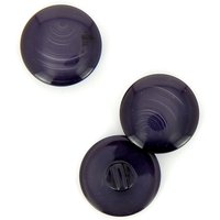 Boutons ronds à queue bleu marine 25 mm - MT - Mondial Tissus