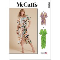 Patron Mc Call's 8413K5 - Caftan facile à coudre du 36 au 44 FR - McCall's - Mondial Tissus